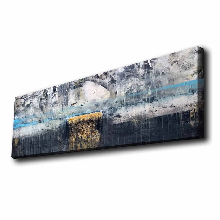 Wallity Cuadro Decorativo Iluminado con LED 30 x 90 cm Multicolor